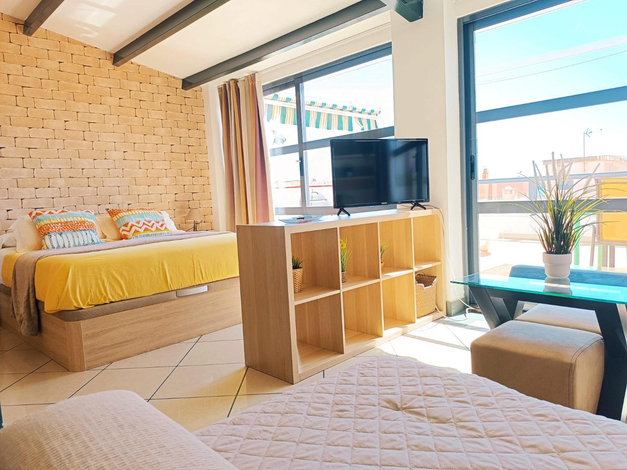 Apartamento Ático Cerca Del Mar Málaga Exterior foto